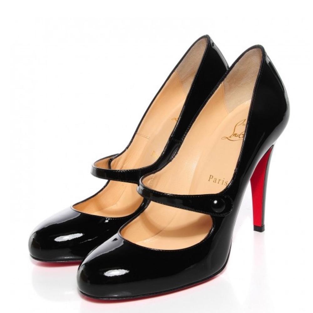 Louboutin Mary Jane Patent Pumps